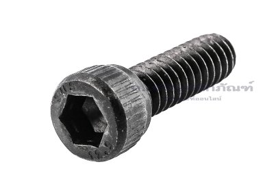 น็อตหัวจมดำแข็ง #10-24 x 5/8&quot; (เบอร์ 10 เกลียว 24 ยาว 5/8&quot;) วัดความโตเป็นมิลได้ 4.8x15.9 mm เกลียวตลอด