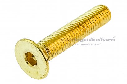 น็อตหัวจมเตเปอร์ทองเหลือง M10x50