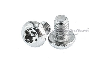 น็อตหัวทอร์ค-หัวดาว มีเดือยโผล่สแตนเลส M2.5x4