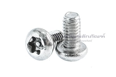 น็อตหัวทอร์ค-หัวดาว มีเดือยโผล่สแตนเลส M2.5x5