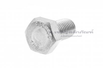น็อตหัวเหลี่ยมสแตนเลส Stainless Steel Hex Bolt 3/4&quot;x1.1/2&quot;