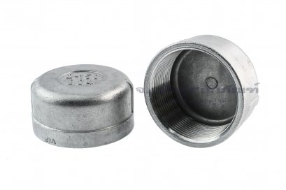 ฝาครอบเกลียวในสแตนเลส  ขนาด 2&quot; เกลียว 11 (BSPF)