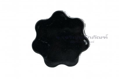 น็อตมือหมุนดอกไม้ (Star Grip Knob) เกลียวในขนาด M4 ความโตหัว 24 mm