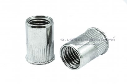 รีเวทนัทสแตนเลส M12 (Stainless Steel Rivet Nut) รุ่นบ่าเล็กพิเศษ