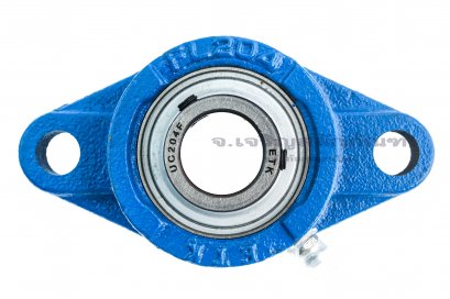 ตลับลูกปืนตุ๊กตาทรงไข่ Oval Shape, Pillow Block Bearing ETK รุ่น UC204/FL204/UCFL204 สำหรับเพลามิล ขนาด 20 mm