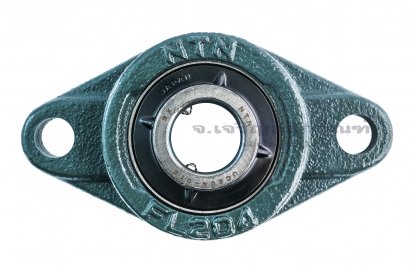 ตลับลูกปืนตุ๊กตาทรงไข่ หน่วยนิ้ว Oval Shape, Pillow Block Bearing NTN รุ่น 3/4&quot; UC204-012/FL204/UCFL204-01 สำหรับเพลาขนาด 3/4&quot; ( 19 mm )