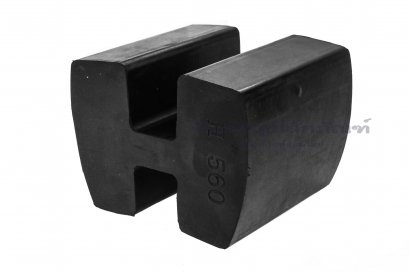 ลูกยางยอยรูปตัว H  เบอร์ B560 ขนาด 80x69x59