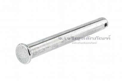 สลักหัวแบนกลม-ปิ๊นหัวแบนสแตนเลส (Stainless Steel Clevis Pin) ขนาด 14x120