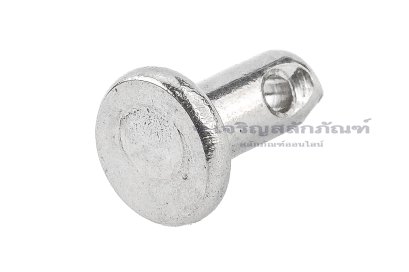 สลักหัวแบนกลม-ปิ๊นหัวแบนสแตนเลส (Stainless Steel Clevis Pin) ขนาด 4x8