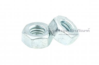 หัวน็อตชุบขาว 5/16&quot; เกลียวมาตรฐานทั่วไป