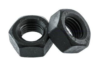 หัวน็อตดำ Hex Nut M10x1.25 (หัวน็อตเบอร์ 16) เกรด 12.9