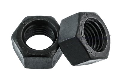 หัวน็อตดำ Hex Nut M12x1.5 (หัวน็อตเบอร์ 18) เกรด 12.9