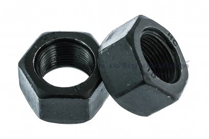 หัวน็อตดำ Hex Nut M20x1.5 (หัวน็อตเบอร์ 30) เกรด 10.9 เกลียวซ้าย