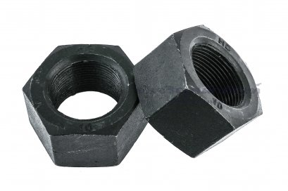 หัวน็อตดำ Hex Nut M27x1.5 (หัวน็อตเบอร์ 41) เกรด 10.9 เกลียวซ้าย