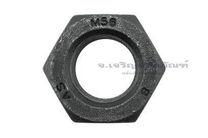 หัวน็อตดำ Hex Nut M56x4.0 (หัวน็อตเบอร์ 84) เกรด 8.8