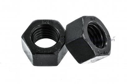 หัวน็อตดำ Hex Nut M14x2.0 (หัวน็อตเบอร์ 21) เกรด 12.9