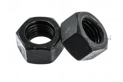 หัวน็อตดำ Hex Nut M16x2.0 (หัวน็อตเบอร์ 24) เกรด 12.9