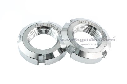 หัวน็อตล็อคสแตนเลส KM M24x1.5 KM Locking Nut