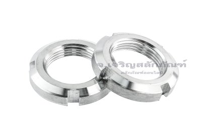 หัวน็อตล็อคสแตนเลส KM M34x2.0 KM Locking Nut