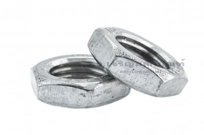 หัวน็อตสแตนเลส M12x0.75 (หัวน็อตเบอร์ 18) รุ่นหัวบางพิเศษ 5.9 mm