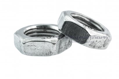 หัวน็อตสแตนเลส M17x1.5 (หัวน็อตเบอร์ 24) รุ่นหัวบางพิเศษ 7.8 mm