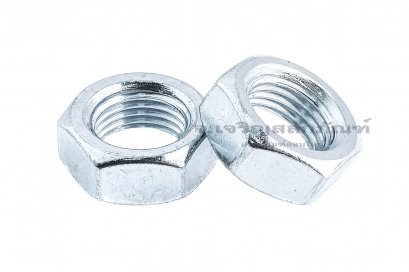 หัวน็อตเกลียวซ้ายเหล็กชุบกัลวาไนซ์ (น็อตตัวเมียเกลียวซ้าย) 1/2&quot; เกลียว UNF 20