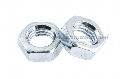 หัวน็อตเกลียวซ้ายเหล็กชุบกัลวาไนซ์ (น็อตตัวเมียเกลียวซ้าย) 5/8&quot; เกลียว BSW/NC 11