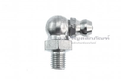 หัวอัดจารบีสแตนเลสแบบงอ 90° ขนาด M6x0.75