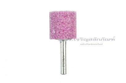 หินเจียรแกน (Grinding Stones) FUKA ทรงกระบอก  1&quot;x1&quot;x6 mm (กว้างxสูงxแกน)