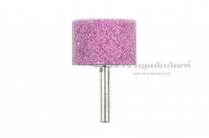 หินเจียรแกน (Grinding Stones) FUKA ทรงกระบอก  1.1/2&quot;x1&quot;x6 mm (กว้างxสูงxแกน)