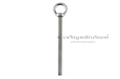 อายโบลท์แกนยาว-น็อตแบบมีห่วงสแตนเลสแกนยาว รุ่นห่วงใหญ่ ขนาด M20x250 (รับน้ำหนักได้ 630 KG)