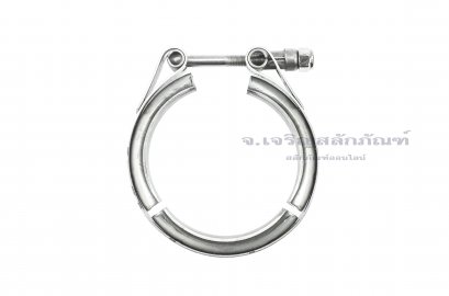 เข็มขัดรัดท่อไอเสียสแตนเลส-ปะกับรัดท่อไอเสียขนาด 2.1/2&quot;