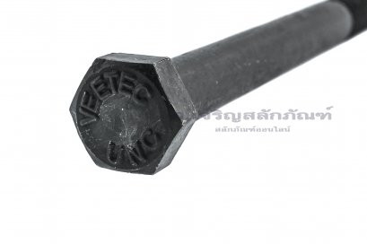 น็อตเหลี่ยมดำแข็ง 5/8" x 7" เกรด 4.8