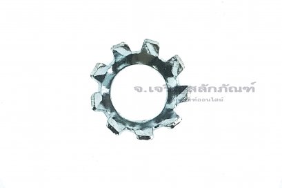 แหวนจักรเตเปอร์เหล็กชุบ M5