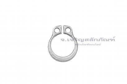 แหวนล็อคนอก แหวนล็อคเพลา สแตนเลส 8 mm (เบอร์ 8) (วัดขนาดวงในของแหวนได้ 7.3 mm ความหนา 0.8 mm)