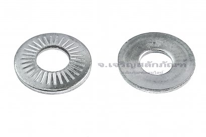 แหวนสปริงจานแบบมีฟันด้านเดียวสแตนเลส แหวนกันคลายสแตนเลส M3