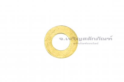 แหวนอีแปะ M8 - 5/16&quot; ทองเหลือง (8.4-16-1.2)