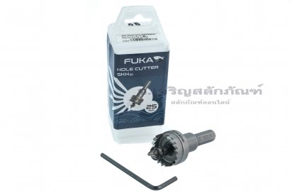 โฮลซอว์เจาะเหล็ก FUKA ทำรูขนาด 25 mm