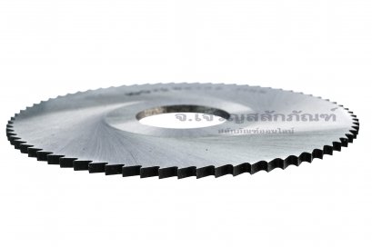 ใบคัดเตอร์วงเดือนตัดเหล็ก ขนาด 100x2.0x27x72T HSS