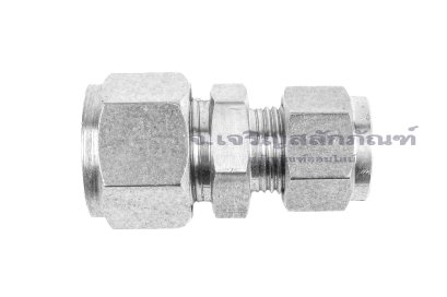 ข้อต่อตรงตาไก่สแตนเลสเกรด 316 (เสียบสาย x เสียบสาย) 12 x 16 mm