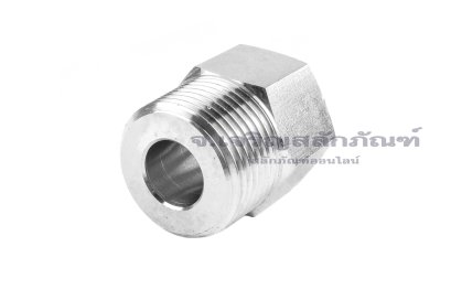 ข้อต่อตรงสแตนเลส (เกลียวนอก x เกลียวใน) 1" x 3/4" ข้อต่อลด-ข้อต่อเพิ่ม