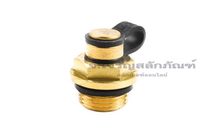 ข้อต่อวาล์วหายใจทองเหลือง Breather Valve 3/8"-19 BSPT