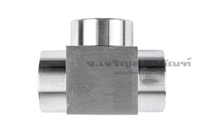ข้อต่อสามทาง แสตนเลส 304 (เกลียวใน x เกลียวใน x เกลียวใน) 1/2"-14 NPT x 1/2"-14 NPT x 1/2"-14 NPT รุ่นหนาพิเศษ