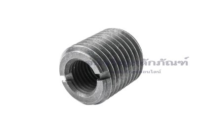 ตัวหนอนซ่อมเกลียวเหล็กดำแข็ง เกลียวในขนาด M16x2.0 เกลียวนอกขนาด M27x3.0 ความยาว 30 mm