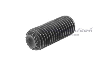 น็อตตัวหนอนดำแข็ง 5/16"x3/4" เกลียว 24 (UNF) ปลายริ้ว