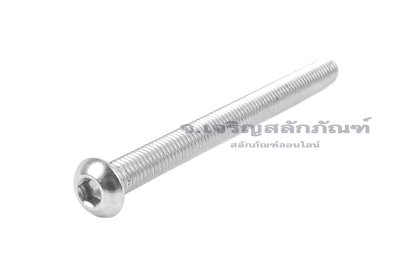 น็อตหัวจมกลมสแตนเลส M6x75