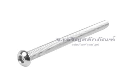 น็อตหัวจมกลมสแตนเลส M6x85
