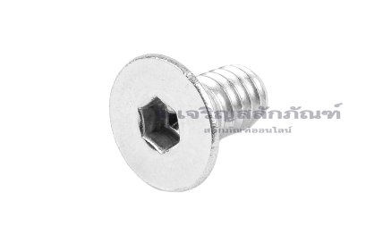 น็อตหัวจมเตเปอร์สแตนเลส 1/4"x1/2" เกลียว 20 (UNC) เกลียวตลอด