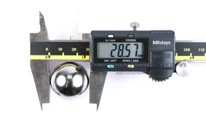 ลูกปืนเม็ดกลม ASA เกรด GD10 ขนาดความโต 1.1/8" (28.575 mm)