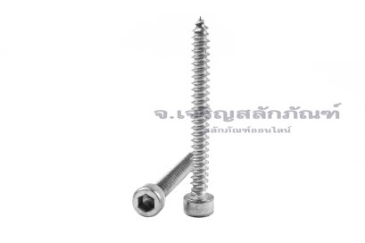 สกรูเกลียวปล่อยหัวจมสแตนเลส (Hex Socket Self Tapping Screw) M3x30
